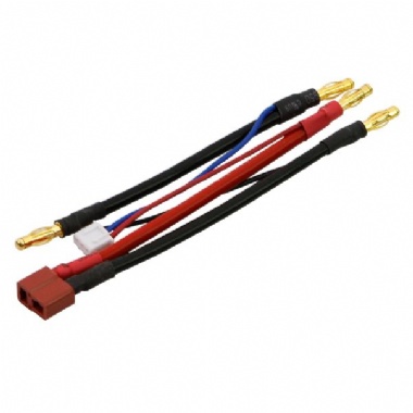 Lipo cell balancer 2S2P separate charger lead JST-XH