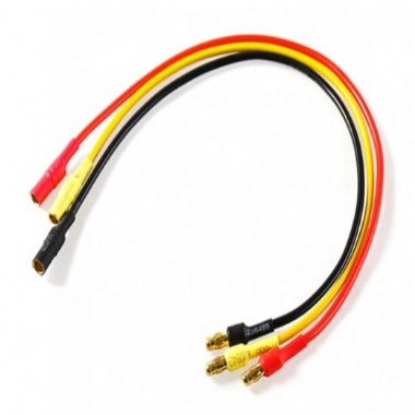 3.5mm Male and Female Bullet Brushless 18AWG Motor Extension Lead