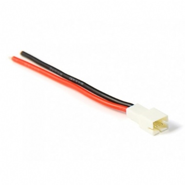 JST-PH Male Connector with 24AWG Silicone Wire 12cm