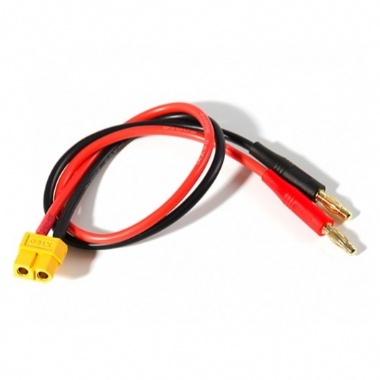 Female XT60 Plug to Banana Plug Charge Lead