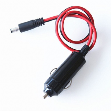 Car Cigarette Lighter Adapter with DC Jack for Battery Chargers