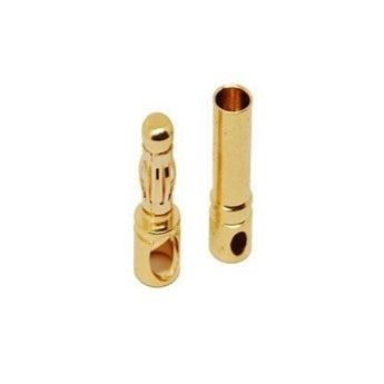 Gold plated Banana Plug 3.5mm